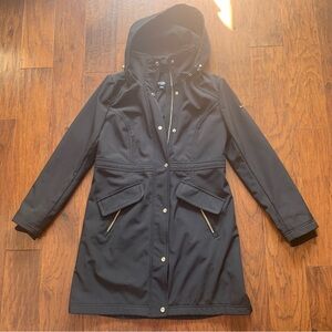 Karl Largerfeld Black Hooded Jacket | Size M
